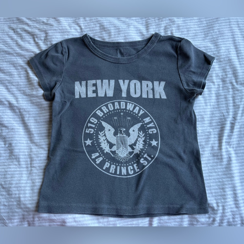 Brandy melville john galt baby tee